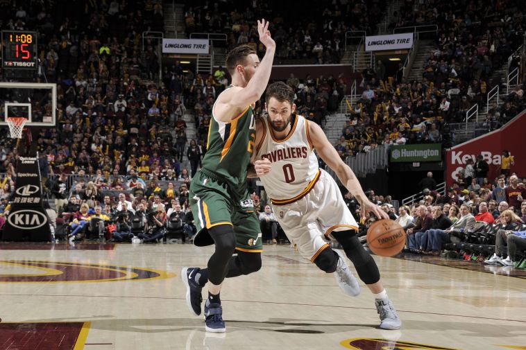 קווין לאב. יכולת הריבאונד שלו חשובה (AFP)