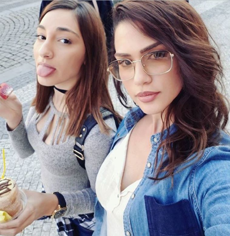 שיר אלמליח ואחותה הצעירה יובל. צילום: אינסטגרם