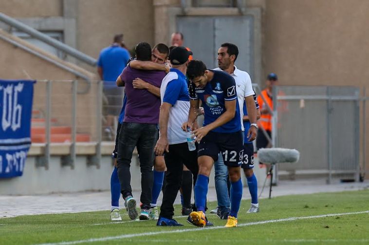 שלומי דורה ועידו אקסברד חוגגים. צילום: אודי ציטיאט שלומי דורה ועידו אקסברד חוגגים. צילום: אודי ציטיאט