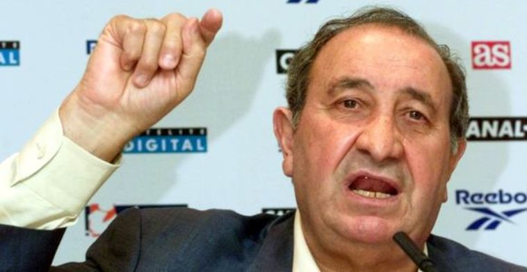 חסוס חיל. ביקר את השחקנים בפומבי. צילום: טוויטר