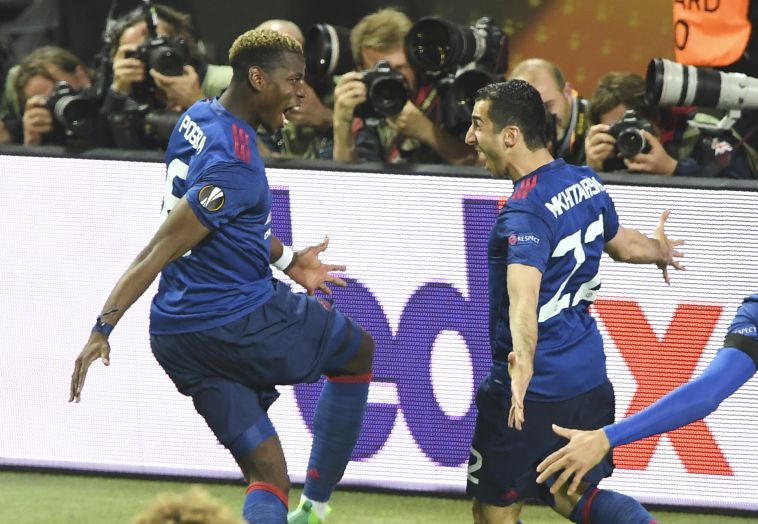 פוגבה ומחיטריאן. כיאל מחכה להם (AFP)