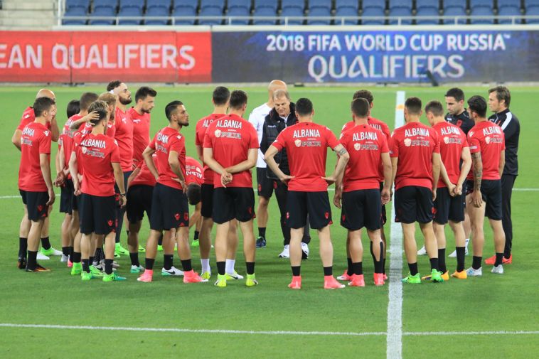 נבחרת אלבניה. מגיעים לנצח את ישראל (ערן לוף)