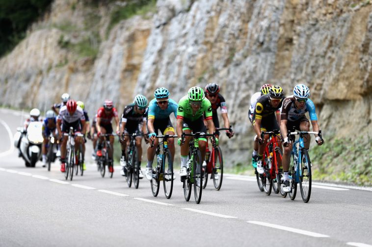 טור דה פראנס. מקטע שמיני קשה בהרים (gettyimages)