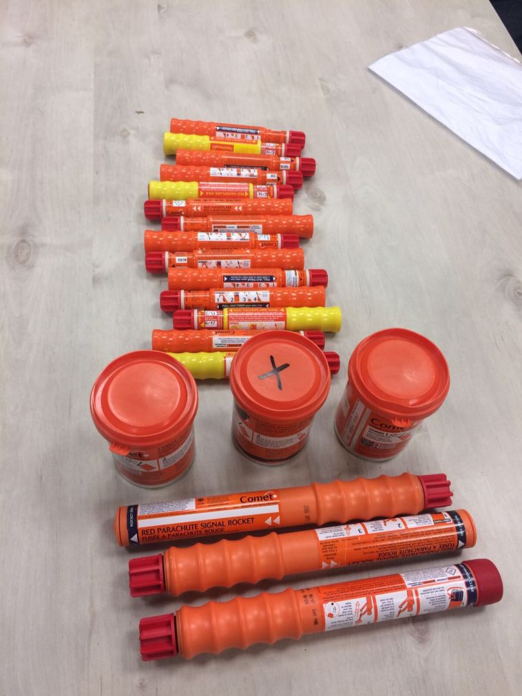 הציוד שנתפס ע