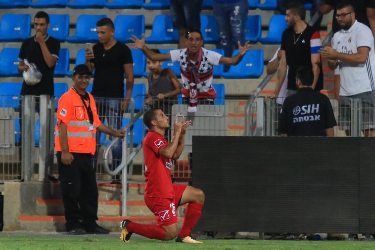 פיראס מוגרבי. מצטער שהגיע למכבי חיפה (ערן לוף) פיראס מוגרבי. מצטער שהגיע למכבי חיפה (ערן לוף)