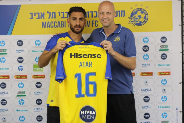 אלירן עטר וג'ורדי קרויף (מכבי ת"א, האתר הרשמי) אלירן עטר וג'ורדי קרויף (מכבי ת"א, האתר הרשמי)