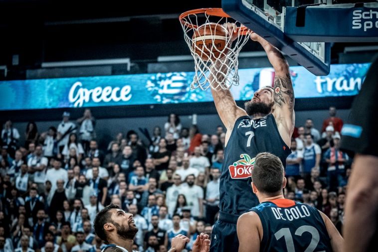 לוברן. הוביל את צרפת לניצחון מרשים (FIBA)