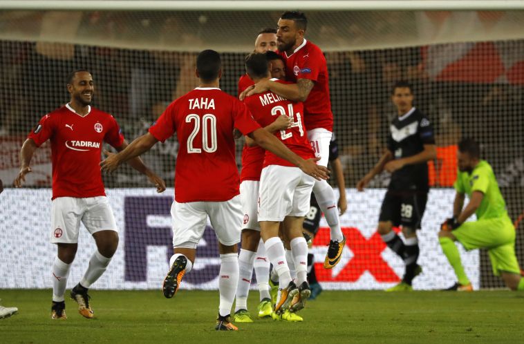הפועל באר שבע. תצליח לשלב בין הליגה לאירופה? (AFP)