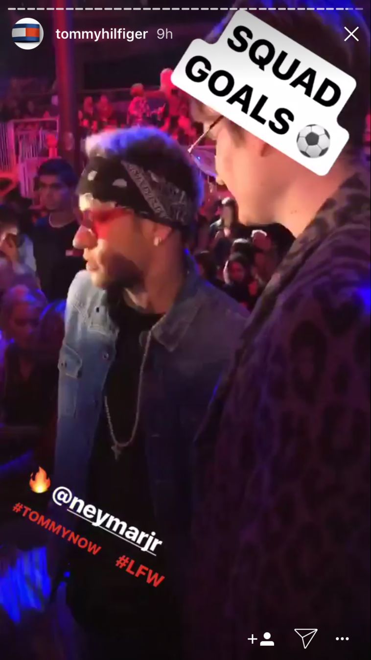 כוכב כדורגל ואייקון אופנה. ניימאר