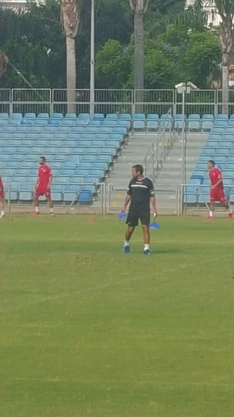 גיא לוי באימון