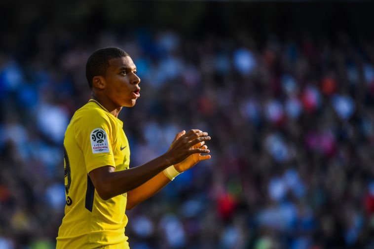 קיליאן אמבפה. חששו מקנאה (AFP)