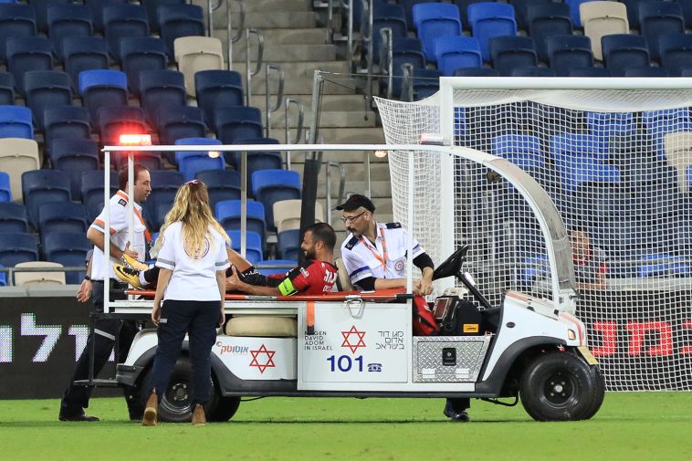עדן בן בסט. חש ברע ושוחרר מהאימון (ערן לוף)