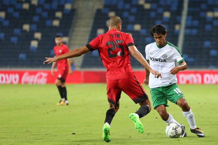 רועי קהת. הגיע למצב הבקעה והוחלף (ערן לוף)