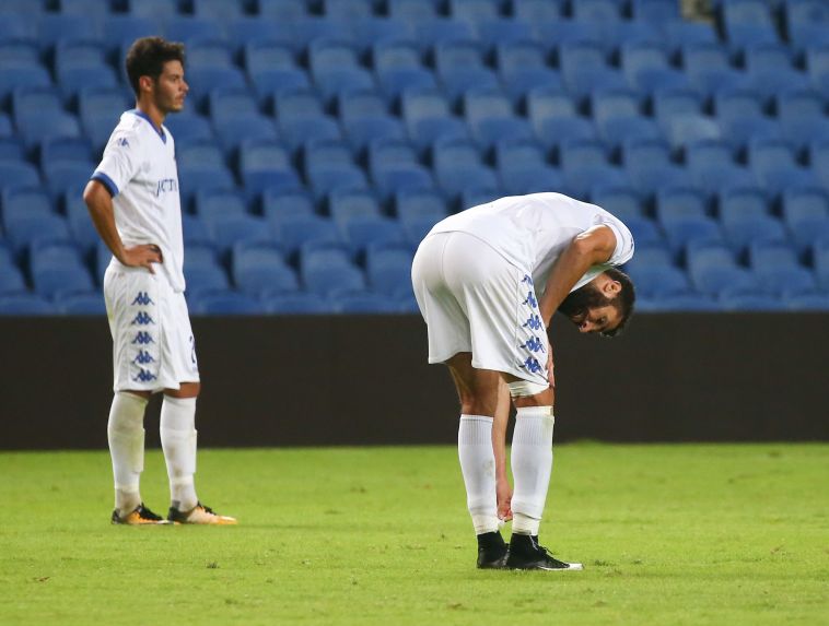 שחקני קריית שמונה מאוכזבים (דני מרון)