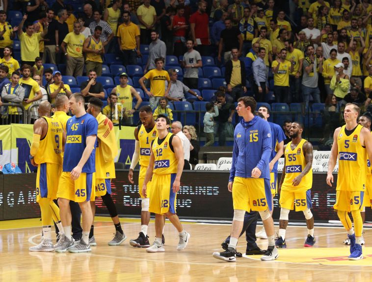 שחקני מכבי תל אביב. ישפרו את המאזן? (עדי אבישי)