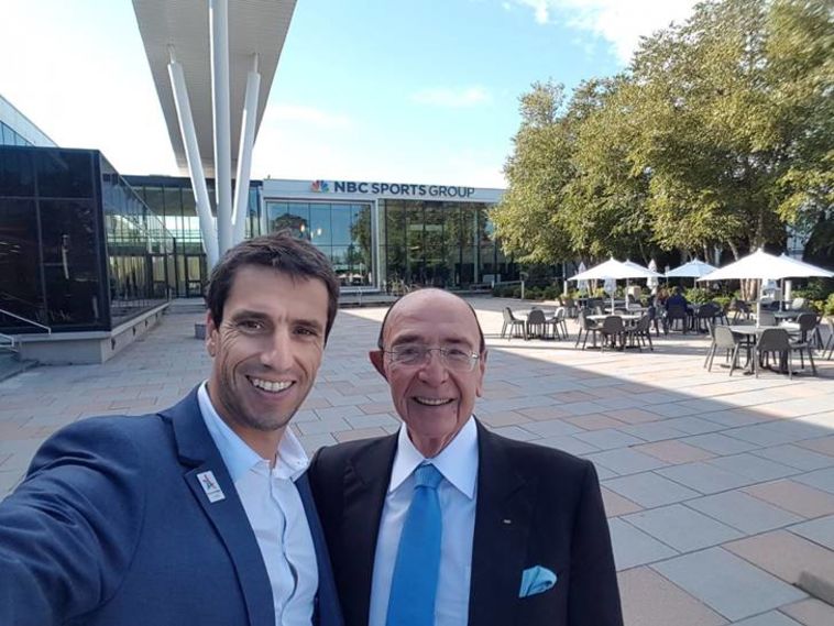 אלכס גלעדי עם טוני אסטנגה  - יו