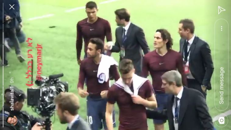 שי אביטל ובר זומר מקבלים מבט מקרוב על הכישורים של הברזילאי (אינסטגרם)