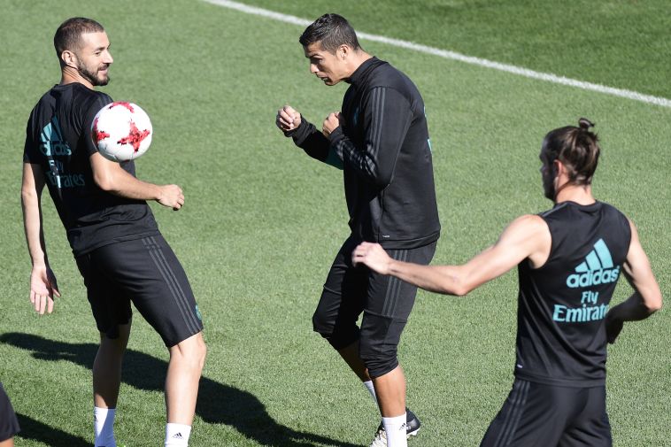 שלישיית ה-BBC. יחזרו לשתף פעולה בדרבי? (AFP)