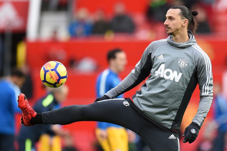 זלאטן איברהימוביץ'. בדרך ל-LA (AFP)