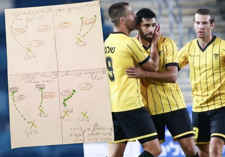 השרטוטים של אייל לחמן לקראת משחק הענקיות