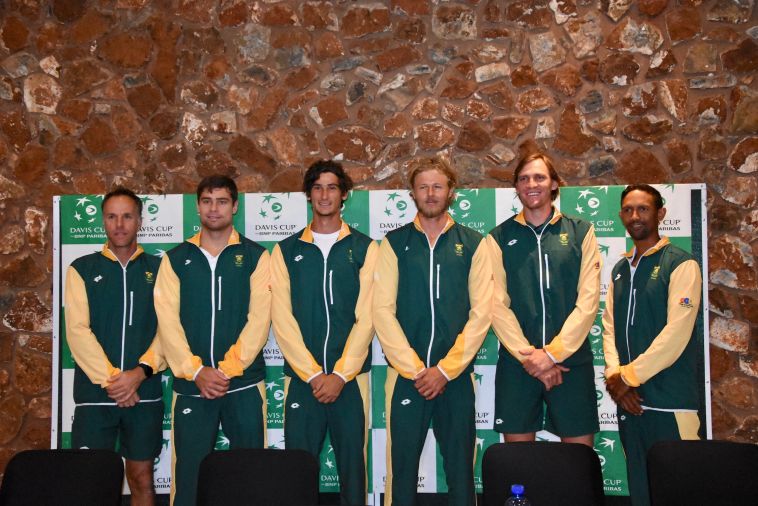 שחקני נבחרת דרום אפריקה (עפרה פרידמן, איגוד הטניס)