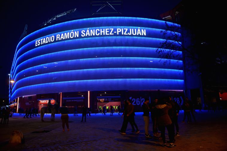 רמון סאנצ'ס פיחואן מואר דקות לפני המשחק (gettyimages)