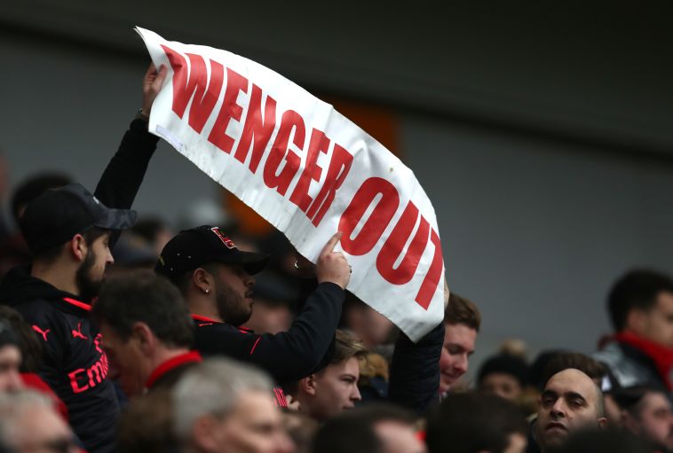 אוהד ארסנל בדרישה חד משמעית. תתגשם בקרוב? (Gettyimages)