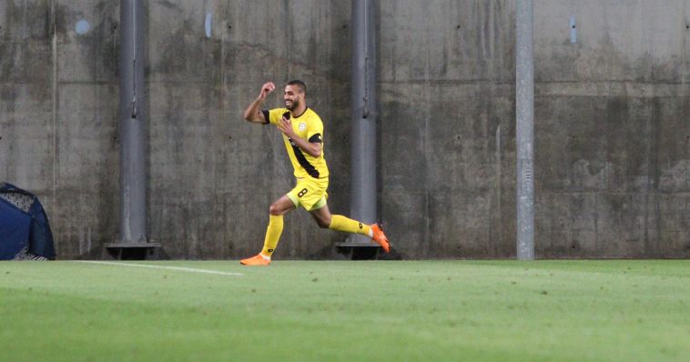 רמזי ספורי. שער בכורה במדי נתניה (עדי אבישי)