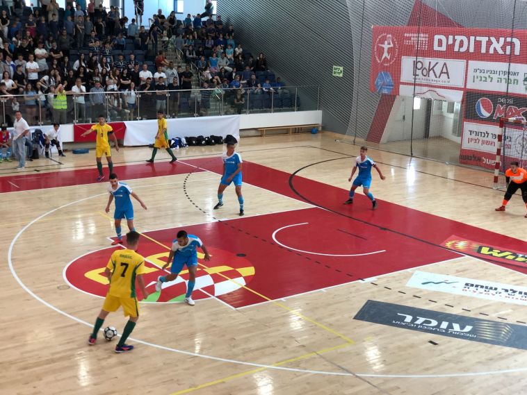 שחקני תיכון רב תחומי עמל חדרה. ישחקו על המקום השלישי (יח