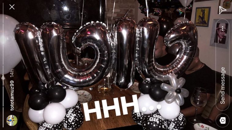 מסיבת יום ההולדת של טוטו תמוז (אינסטגרם)