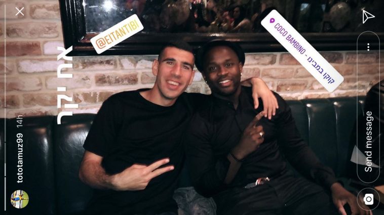 טוטו תמוז ואיתן טיבי במסיבת יום ההולדת (אינסטגרם)