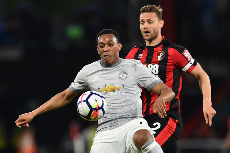 אנתוני מרסיאל. פתח חזית עם מוריניו (AFP)