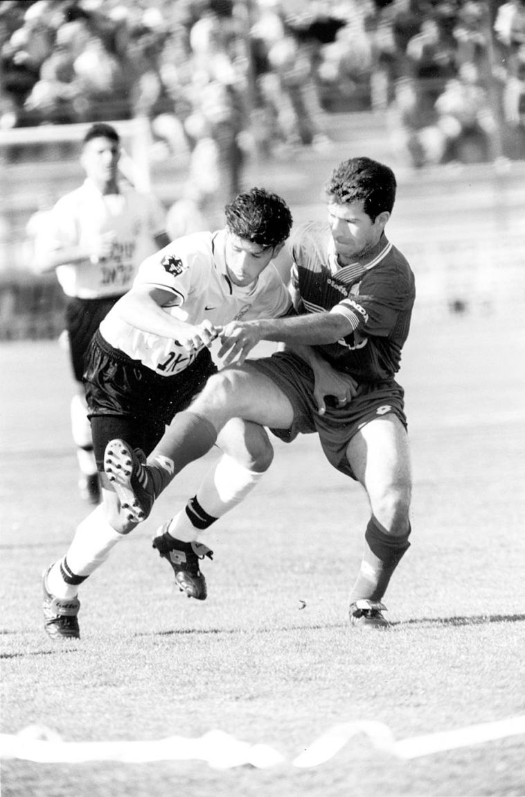 סתיו אלימלך מול רונן בדש. שם התחילה היריבות (דוד פליגל)