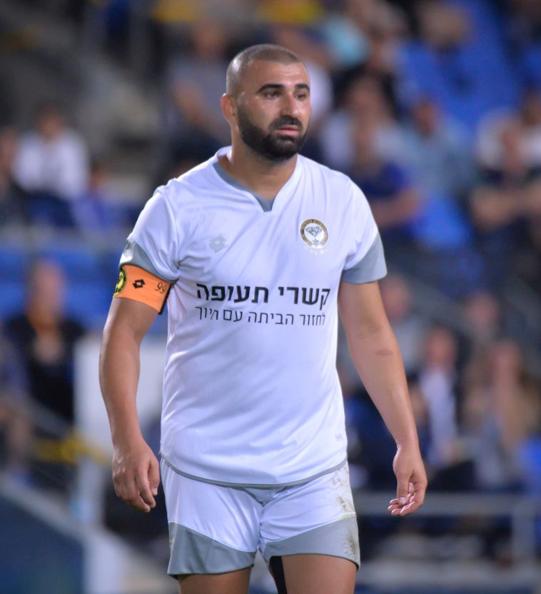 ערן לוי. גם הוא לא הכניע את השוער הסרבי (דני מרון)