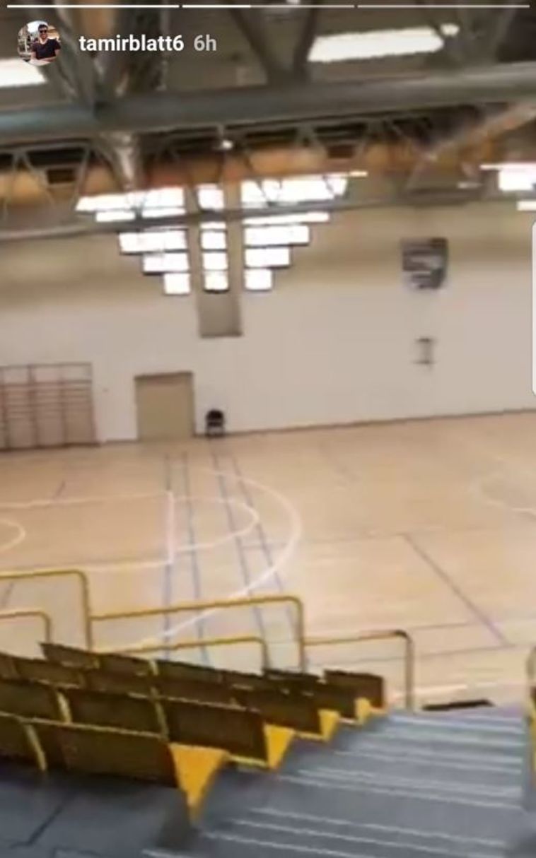 לתמיר בלאט לא כל כך נעים לראות גן סגור (צילום מהאינסטגרם)