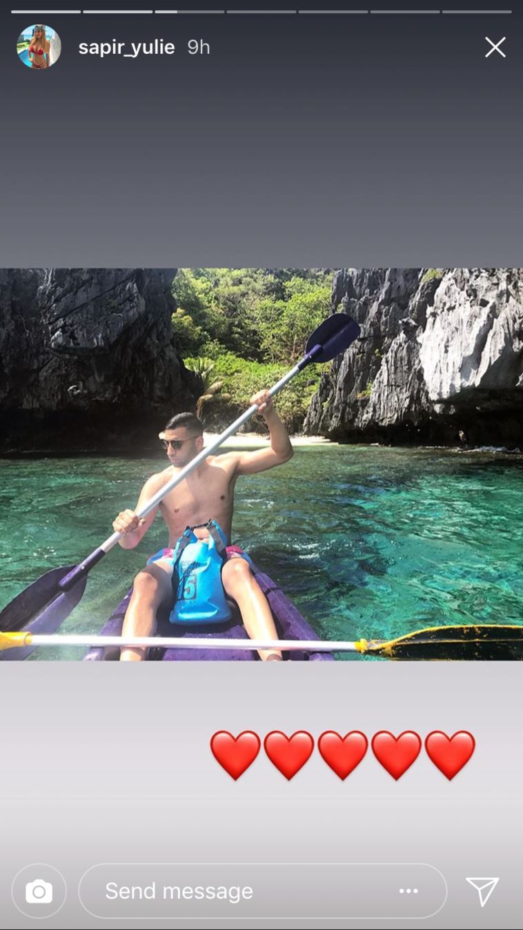 אריק ינקו בחופשה (אינסטגרם)