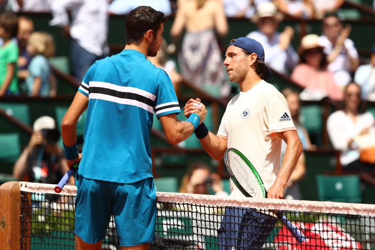 קצ'נוב (משמאל) ופוי לאחר המשחק. (Gettyimages) קצ'נוב (משמאל) ופוי לאחר המשחק. (Gettyimages)