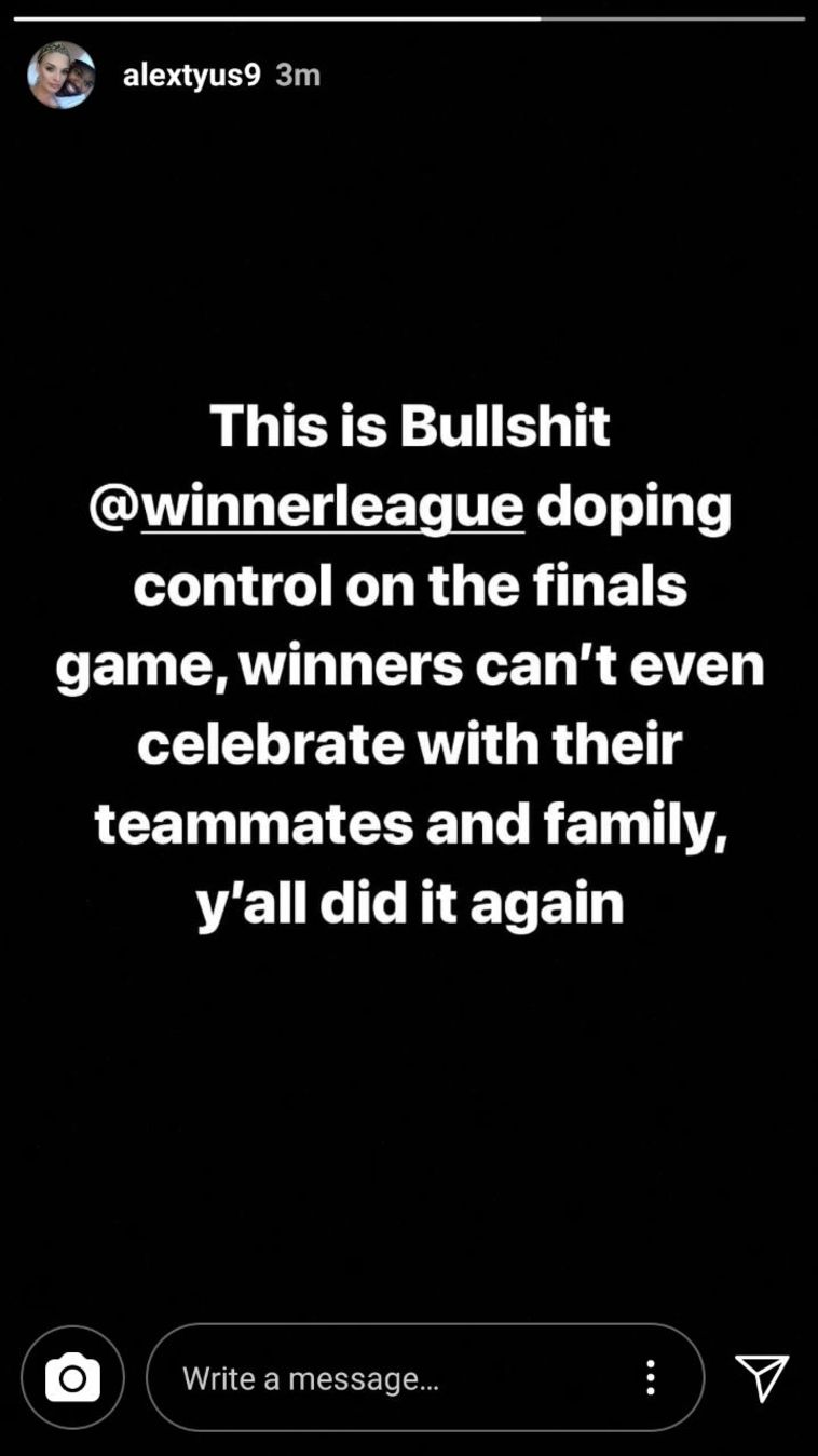 הפוסט של טיוס . לא הגיע לחגיגות (אינסטגרם)