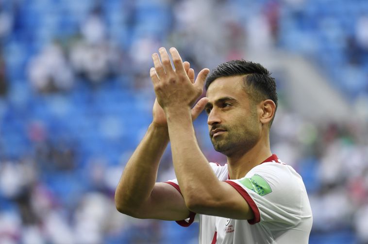 עומיד אבראהימי. בינתיים הפתעת הטורניר (AFP)