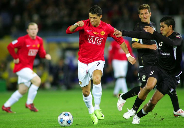 רונאלדו במדי יונייטד. יחזור לאולד טראפורד? (Gettyimages)