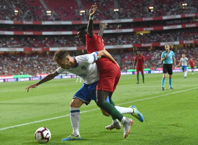 לזארי מול ברומא. איטליה עדיין מחפשת את עצמה (AFP)