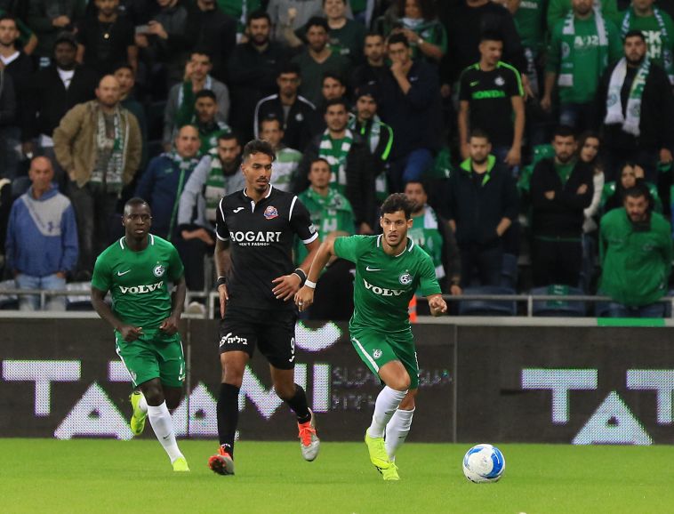 בן אז'ובל. הבלמים של מכבי לא עומדים במהירות שלו (ערן לוף)