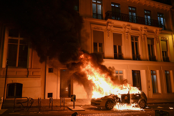 רחובות פריז אחרי ההפסד בגמר