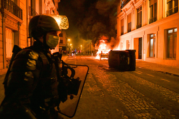רחובות פריז אחרי ההפסד בגמר