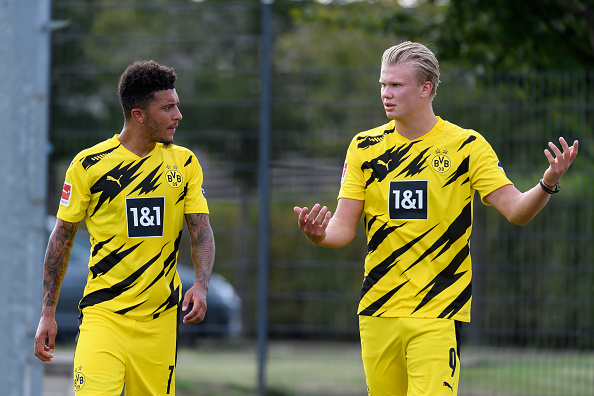 ארלינג הולאנד, ג'יידון סאנצ'ו