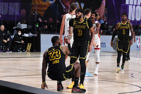 אנתוני דייויס, לברון ג'יימס