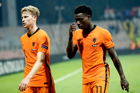 קווינסי פרומס, פרנקי דה בור