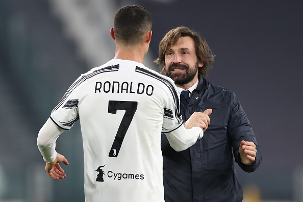 אנדראה פירלו, כריסטיאנו רונאלדו