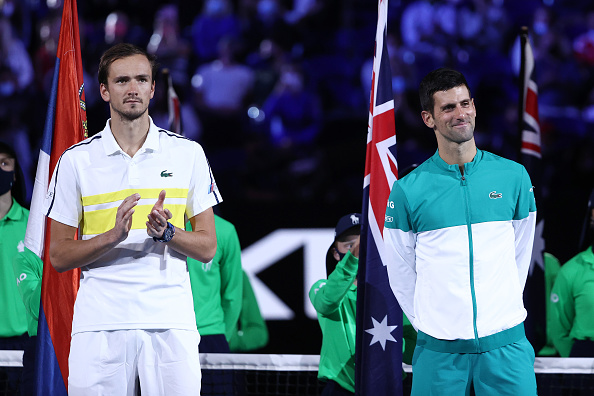 נובאק ג'וקוביץ', דניל מדבדב