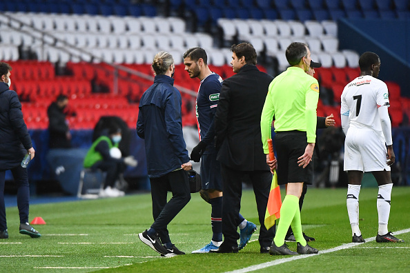 איקרדי הפצוע עושה את דרכו החוצה